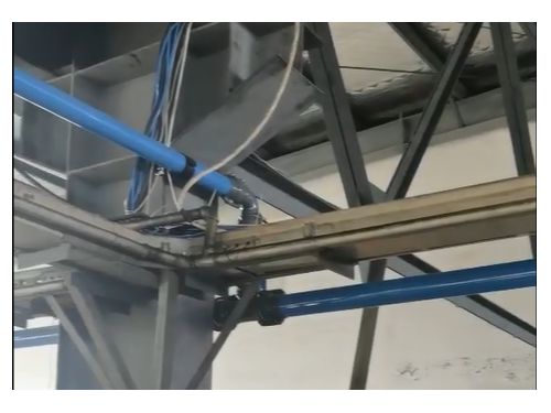 空壓機節(jié)能管道項目安裝完成！