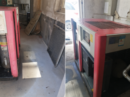 如此陋室，住在這里的螺桿空壓機都快哭了！